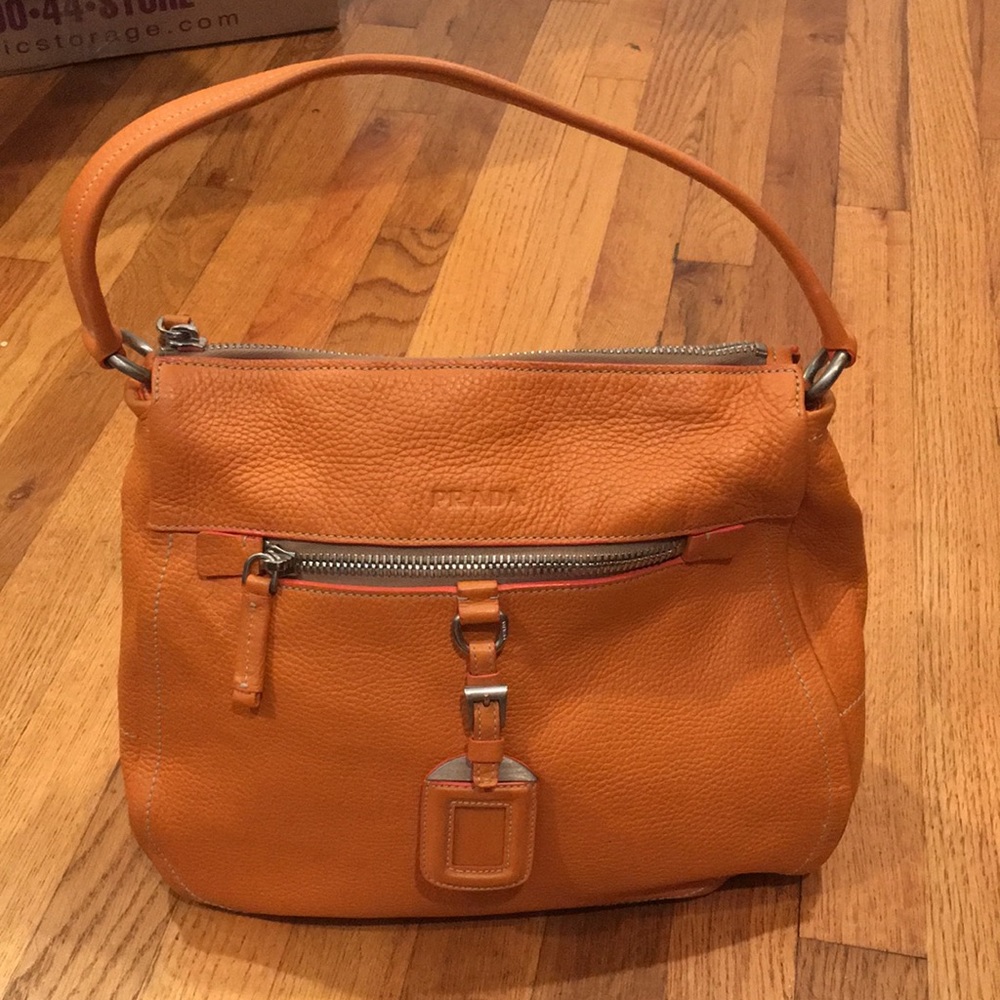 Authentic Prada shoulder bag purse